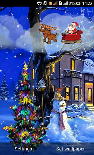 Christmas Live Wallpaper Screen 3