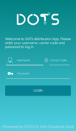Android application DOTS Driver screenshort