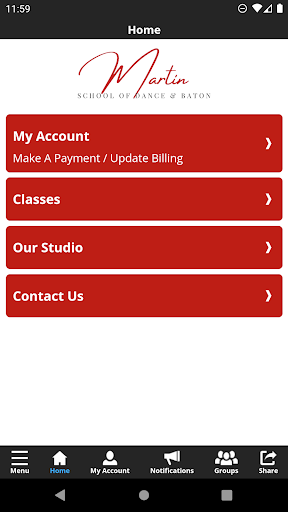Martin School of Dance Screen 2