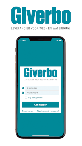 Android application Giverbo screenshort