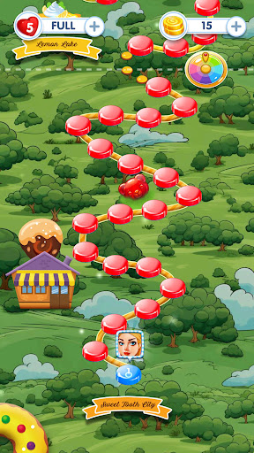 Android application Yummy Candy Match screenshort