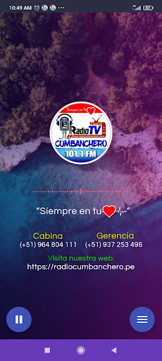 Radio Cumbanchero 101.1 FM Screen 2