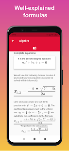 Math Master - Algebra and Arithmetic for Students 1.2 APK screenshots 10