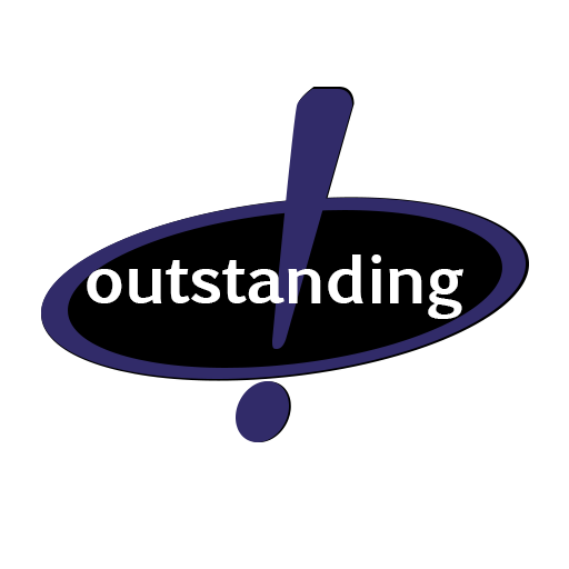 Outstanding English logo
