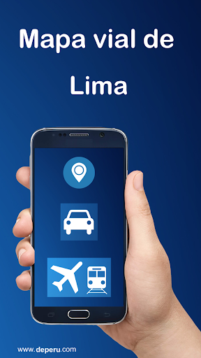 Android application Mapa vial de Lima - Perú screenshort