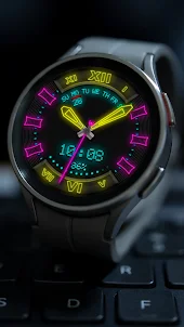 Hybrid NEON Watch face