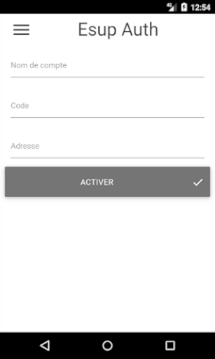Esup Auth Screen 3