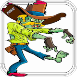 zombie cowboy icon