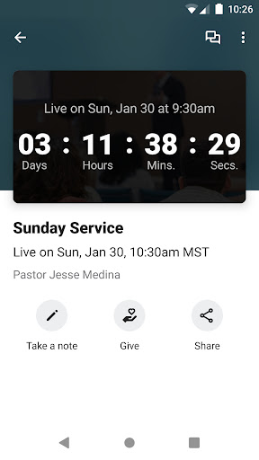 Cornerstone Church El Paso Screen 3
