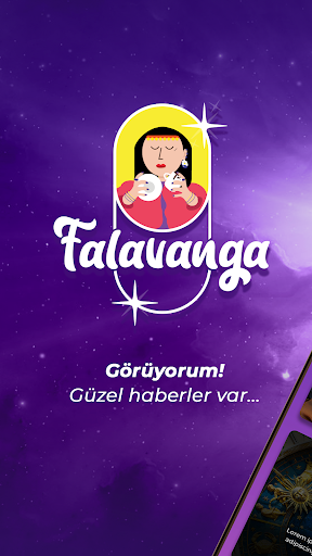 Android application Falavanga: Tarot ve Kahve Falı screenshort
