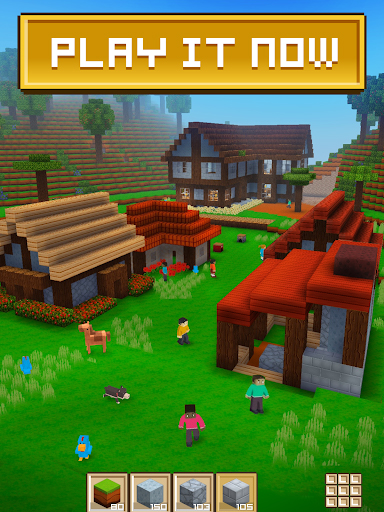 Block Craft 3D Game Bangunan