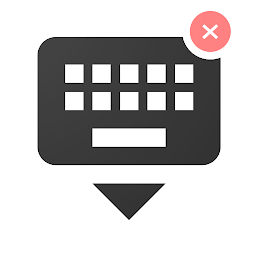 Icon image No Keyboard: Hideable keyboard