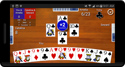 Android application Pinochle Classic screenshort