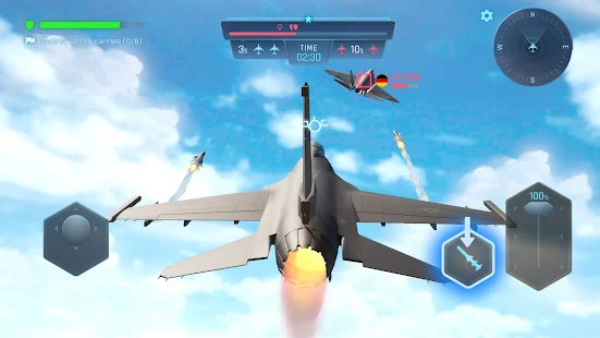 Sky Warriors:لعبة معارك طائرات