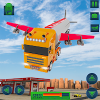 Flying Oil Tanker Truck Games