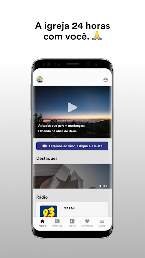 Android application Ceifa Church Santarém screenshort