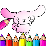 Cinnamoroll Paint Coloring icon