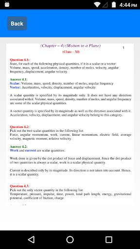 Class 11 Physics NCERT Solutio Screen 3