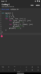 Coding C - The offline C language compiler