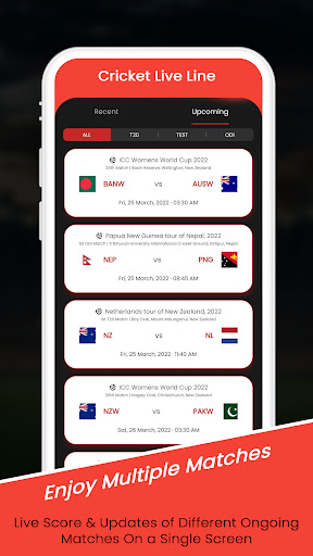 Android application CrickkLive-Live Cricket score screenshort