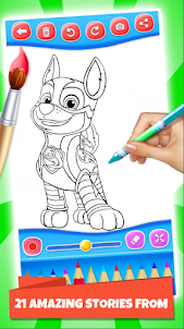 Paw Coloring Game