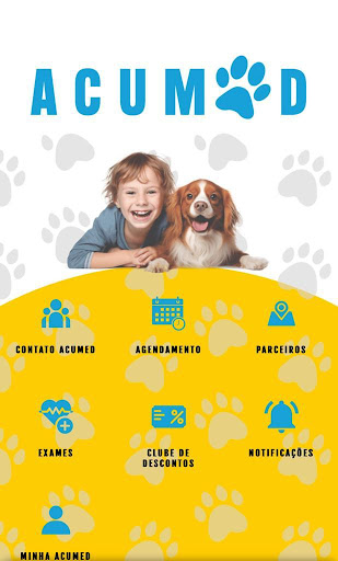 Android application Plano de Saúde Acumed-Vet screenshort