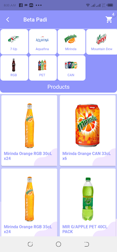 Beta Padi Screen 3