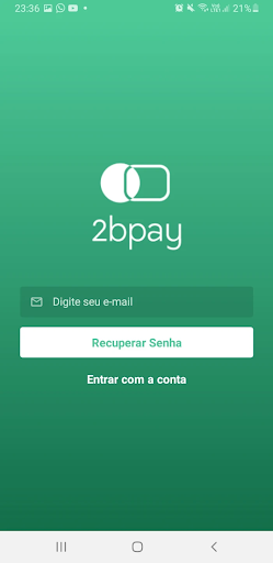 Android application 2bpay screenshort