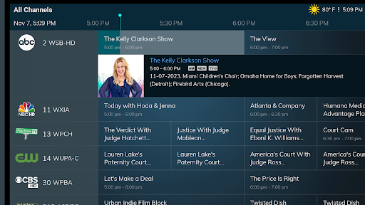 anywAIR.tv Screen 2