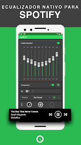 Screenshot 1 SpotiQ Ten - Ecualizador android