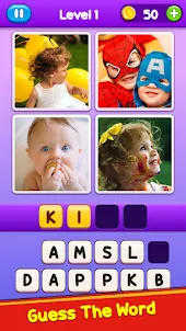 4 Pics 1 Word: Guessing Games