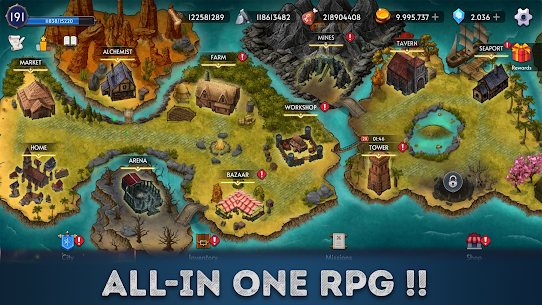 Mid Ages Idle RPG Game 0.6966 MOD APK (Unlimited money) 1