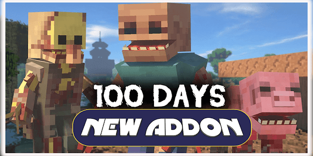 100 Days for minecraft 1.0 APK screenshots 1