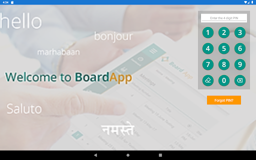 Android application BoardApp V2 screenshort