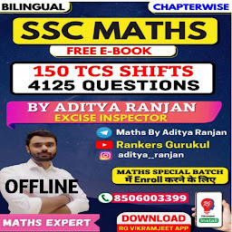Icon image SSC Math in Hindi By Aditya