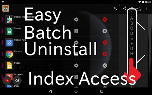 Material Batch Uninstaller Screenshot