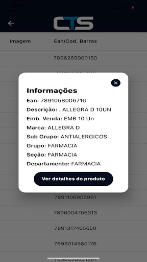 CTS App Screen 2