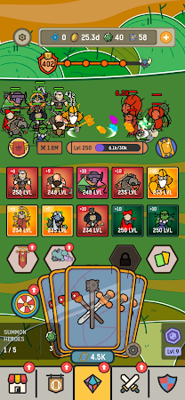 Game screenshot Summoners Legend: AFK idle RPG mod apk