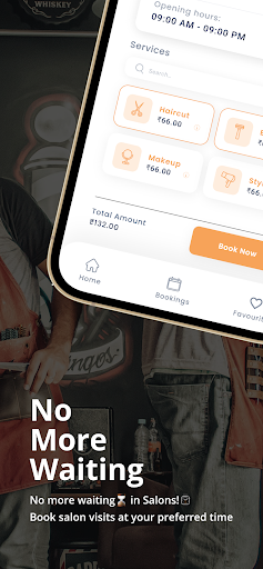 Blacour - Salon Booking App Screen 3
