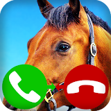 fake call horse game icon