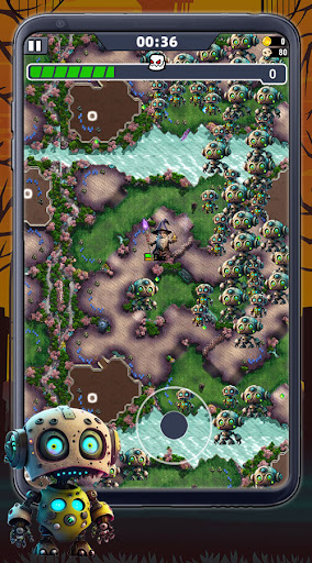Against Wizard Robots Screen 2