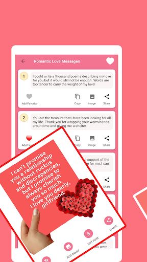 Love Messages For Girlfriend Screen 3