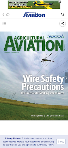 Android application Agricultural Aviation Magazine screenshort