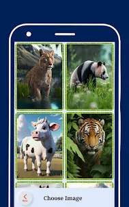Puzzles animal game