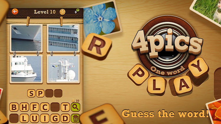 4 Pics Puzzle: Guess 1 Word - 24.0424.02 - (Android)