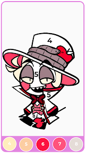 Alastor Hotel: Color by Number