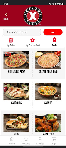 Screenshot of Extreme Pizza