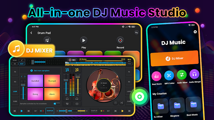 DJ Mix Studio - DJ Music Mixer - New - (Android)