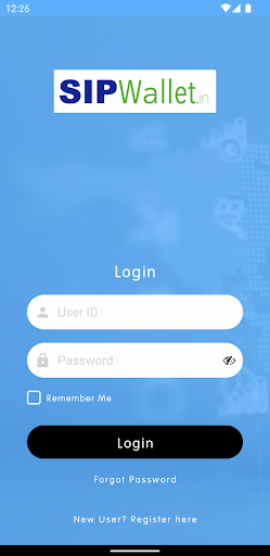SIPWallet.in Screen 2