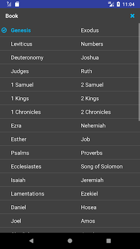 Bible King James Screenshot
